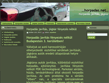 Tablet Screenshot of horpadas.net
